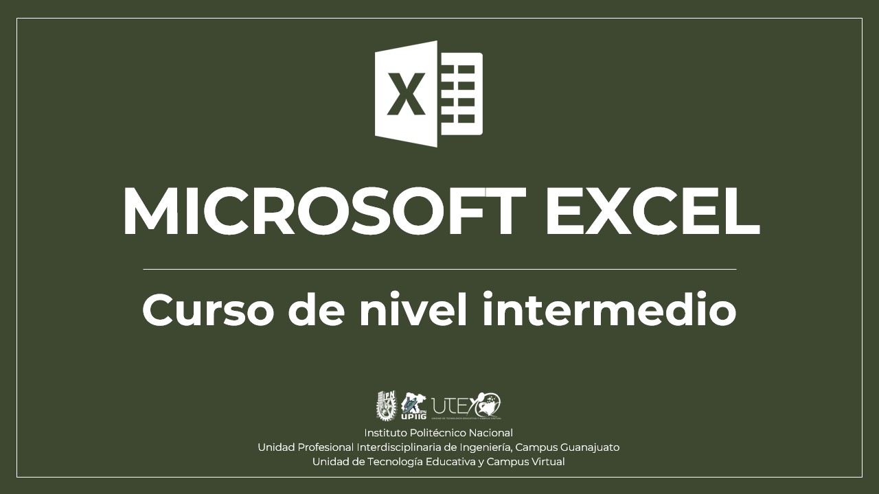Acción de Formación: Excel intermedio